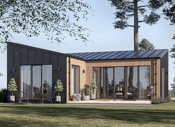 Houten prefab woning GINNY PV (Geïsoleerd, Bbl), 49 m² avp.ui.product_images.thumbnail 1