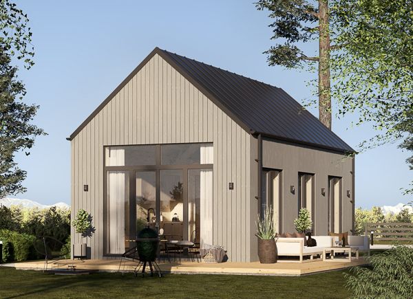 Houten huis MILANA RV (Geïsoleerd, Bbl), 41 m² avp.ui.product_images.thumbnail 1
