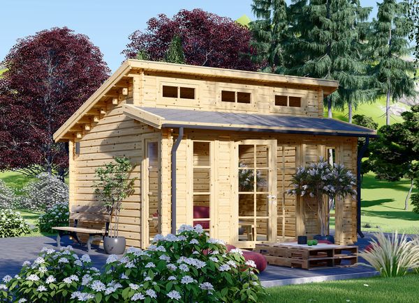 Tuinhuis blokhut ALABAMA (34 mm), 4,5x4,5 m, 20 m² avp.ui.product_images.thumbnail 1