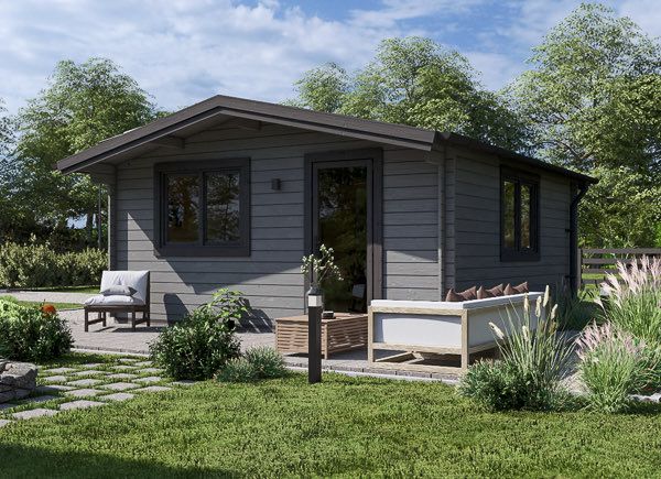 Tuinhuis blokhut DREUX (44 mm), 5x5 m, 25 m² avp.ui.product_images.thumbnail 1