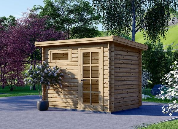 Tuinhuis blokhut MODERN (28 mm), 3x2 m, 6 m² avp.ui.product_images.thumbnail 1