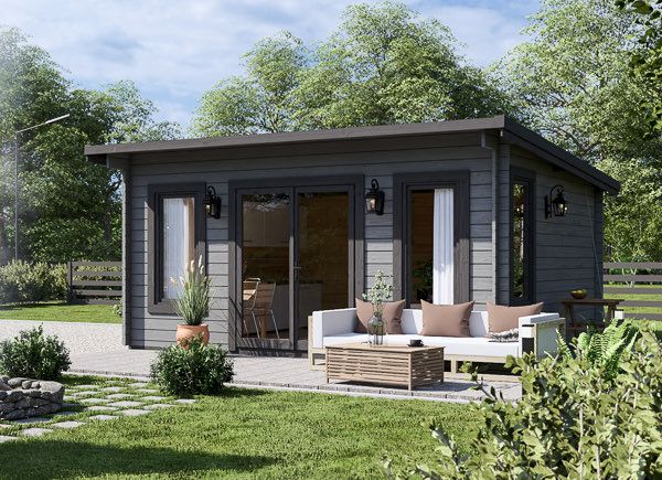 Tuinhuis blokhut ESSEX (34 mm), 5x4 m, 20 m² avp.ui.product_images.thumbnail 1