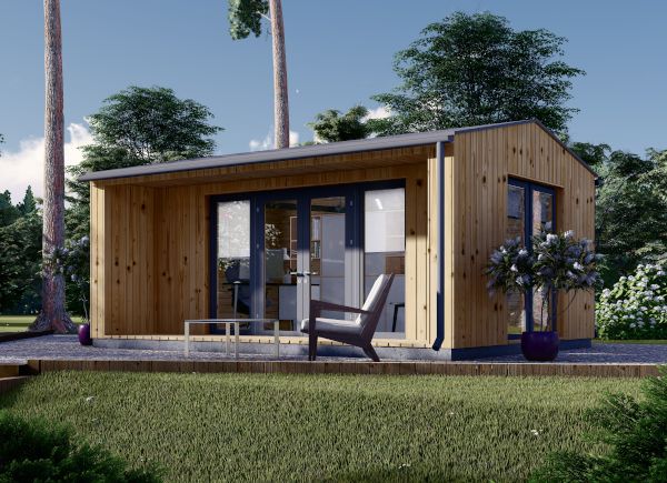 Tuinkantoor TINA (34 mm + gevelbekleding), 5,5x4 m, 16,5 m² avp.ui.product_images.thumbnail 1