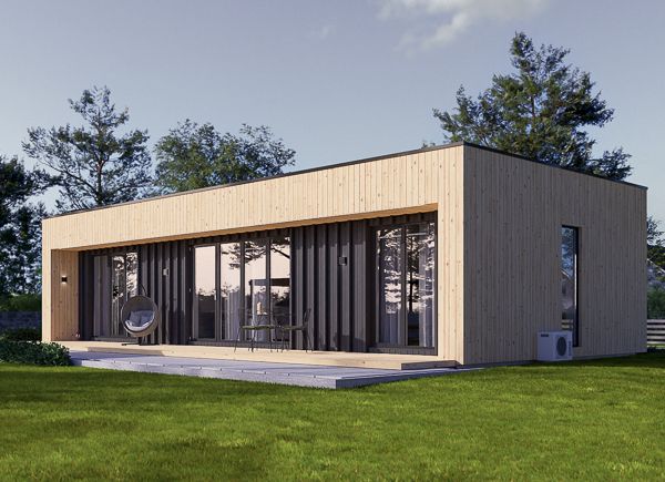 Houten huis KAYA 3 BBL RV (Geïsoleerd, Bbl), 73 m² avp.ui.product_images.thumbnail 1