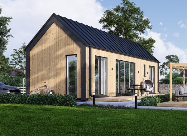 Houten huis ADALINE RV (Geïsoleerd, Bbl), 42 m² avp.ui.product_images.thumbnail 1