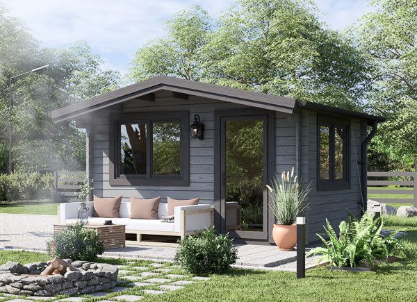 Tuinhuis blokhut DREUX (34 mm), 4x3 m, 12 m² avp.ui.product_images.thumbnail 1