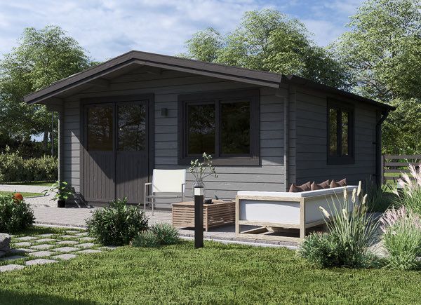 Tuinhuis blokhut LILLE (34 mm), 5x5 m, 25 m² avp.ui.product_images.thumbnail 1