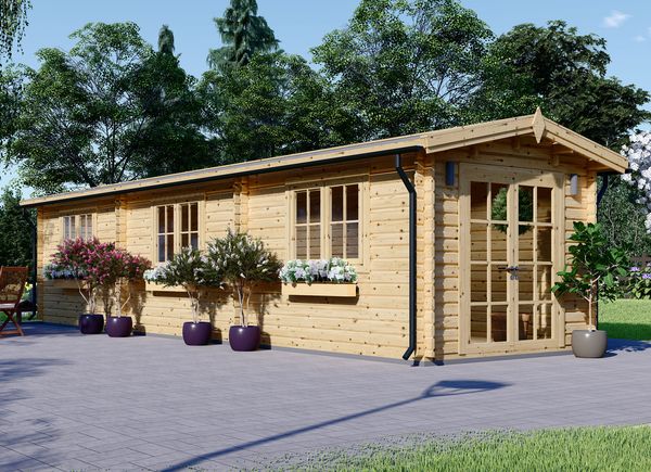 Tuinhuis blokhut STRONGHOLD (44 mm), 3x10 m, 30 m² avp.ui.product_images.thumbnail 1