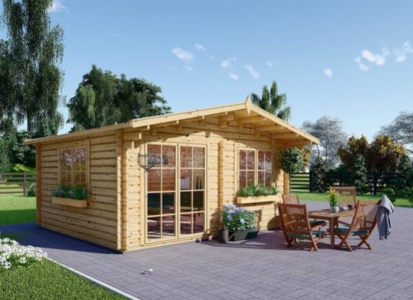 Tuinhuis blokhut WISSOUS (44 mm), 5x6 m, 30 m² avp.ui.product_images.thumbnail 1