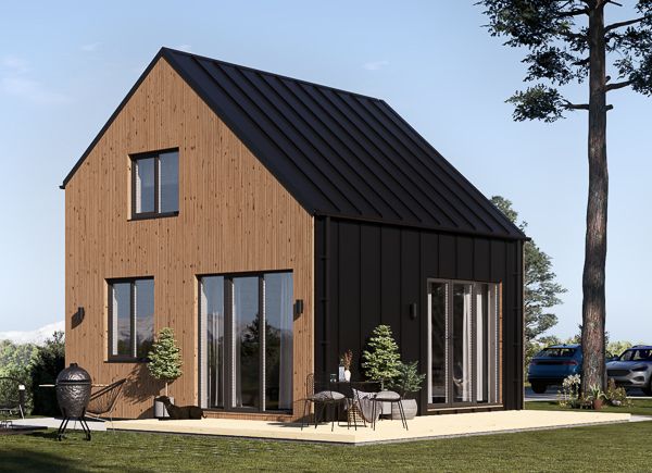 Houten prefab woning SELIA PV (Geïsoleerd, Bbl), 44 m² avp.ui.product_images.thumbnail 1